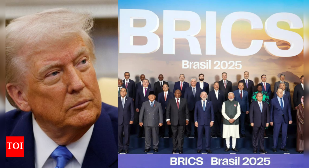 Donald Trump Mocks BRICS Nations as He Reaffirms 10% Tariff Threat to Safeguard US Dollar Dominance